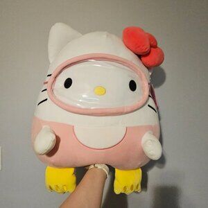 Squishmallow Hello Kitty Scuba Gear 20" Plush Sanrio Plushie Squish New with Tag